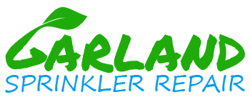 Garland sprinkler repair logo